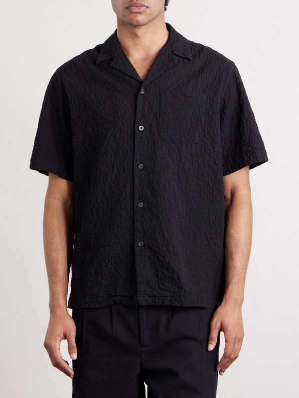 Hadley Seersucker Cotton Shirt - FR Hadley Seersucker Cotton Shirt - FR