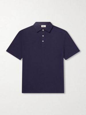 Greg Cotton-Blend Piqué Polo Shirt Greg Cotton-Blend Piqué Polo Shirt