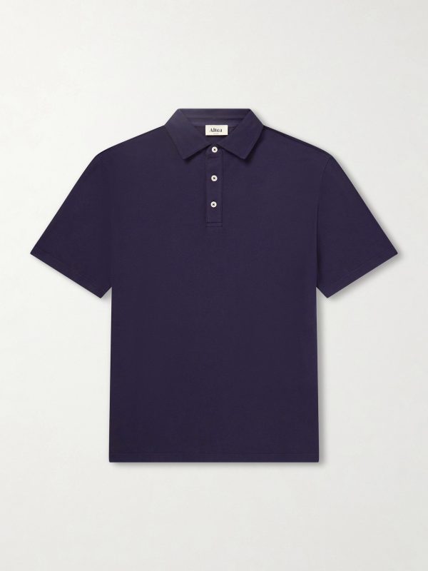 Greg Cotton-Blend Piqué Polo Shirt Greg Cotton-Blend Piqué Polo Shirt