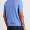 Linen and Cotton-Blend Polo Shirt - BK Linen and Cotton-Blend Polo Shirt - BK