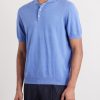 Linen and Cotton-Blend Polo Shirt - FR Linen and Cotton-Blend Polo Shirt - FR