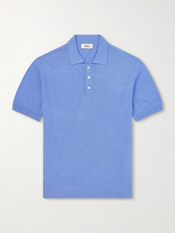 Linen and Cotton-Blend Polo Shirt Linen and Cotton-Blend Polo Shirt