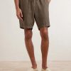 Samuel Straight-Leg Linen Shorts - FR