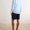Garment-Dyed Linen Shirt - BK