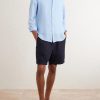 Garment-Dyed Linen Shirt - OU