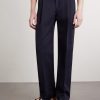 Orval Cotton and Linen-Blend Gabardine Trousers - FR Orval Cotton and Linen-Blend Gabardine Trousers - FR