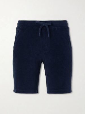 Straight-Leg Cotton-Terry Bermuda Shorts Straight-Leg Cotton-Terry Bermuda Shorts