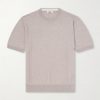 Cotton and Cashmere-Blend T-Shirt Cotton and Cashmere-Blend T-Shirt
