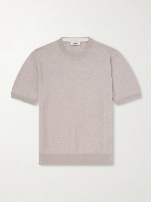 Cotton and Cashmere-Blend T-Shirt Cotton and Cashmere-Blend T-Shirt