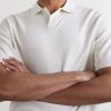 Pierre Honeycomb-Knit Cotton-Piqué Polo Shirt - CU Pierre Honeycomb-Knit Cotton-Piqué Polo Shirt - CU