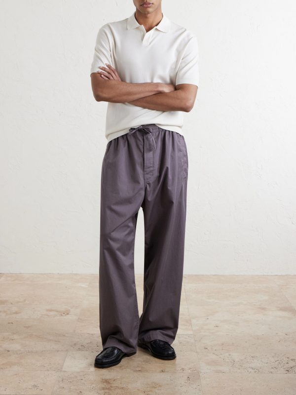 Pierre Honeycomb-Knit Cotton-Piqué Polo Shirt - OU Pierre Honeycomb-Knit Cotton-Piqué Polo Shirt - OU