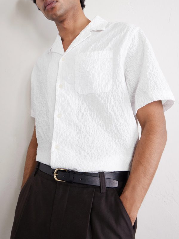 Hadley Seersucker Cotton Shirt - CU Hadley Seersucker Cotton Shirt - CU
