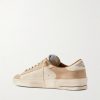 Stardan Distressed Colour-Block Full-Grain Nubuck and Leather Sneakers - BK Stardan Distressed Colour-Block Full-Grain Nubuck and Leather Sneakers - BK