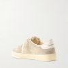 Soul Star Leather-Trimmed Suede Sneakers - BK Soul Star Leather-Trimmed Suede Sneakers - BK
