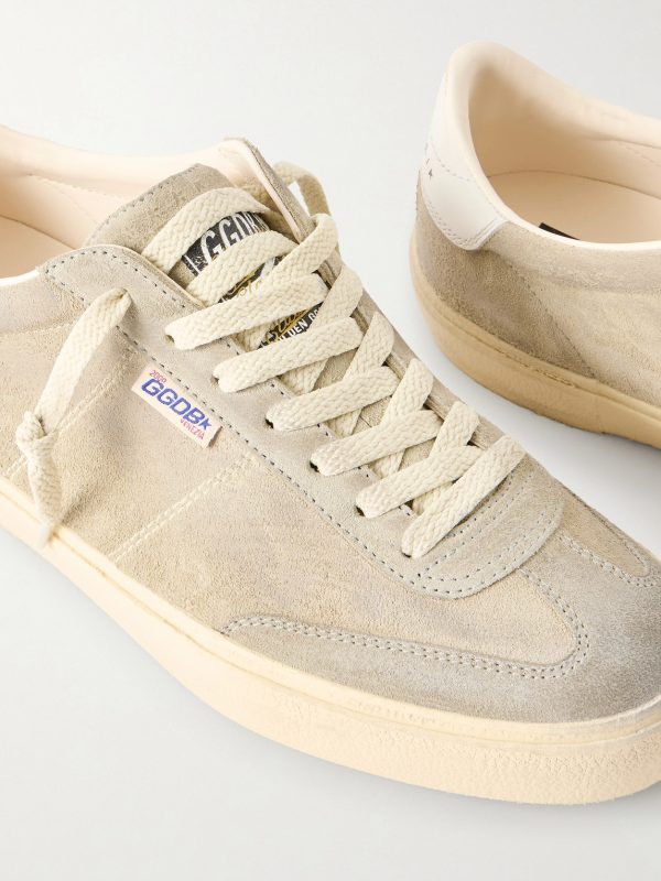 Soul Star Leather-Trimmed Suede Sneakers - CU Soul Star Leather-Trimmed Suede Sneakers - CU