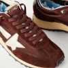 Marathon Suede and Leather-Trimmed Satin Sneakers - CU Marathon Suede and Leather-Trimmed Satin Sneakers - CU