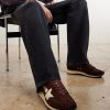 Marathon Suede and Leather-Trimmed Satin Sneakers - FR Marathon Suede and Leather-Trimmed Satin Sneakers - FR