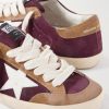 Super-Star Distressed Leather-Trimmed Suede Sneakers - CU Super-Star Distressed Leather-Trimmed Suede Sneakers - CU