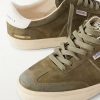Soul Star Leather-Trimmed Distressed Suede Sneakers - CU Soul Star Leather-Trimmed Distressed Suede Sneakers - CU