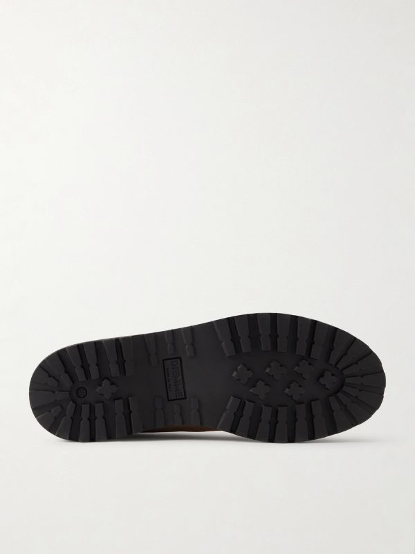 Cornaro Rubber-Trimmed Suede Sneakers - E1 Cornaro Rubber-Trimmed Suede Sneakers - E1