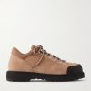 Cornaro Rubber-Trimmed Suede Sneakers Cornaro Rubber-Trimmed Suede Sneakers