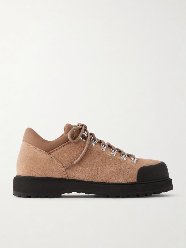 Cornaro Rubber-Trimmed Suede Sneakers Cornaro Rubber-Trimmed Suede Sneakers