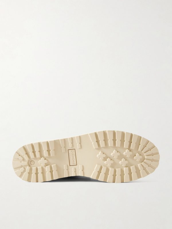 Cornaro Gomma Rubber and Suede-Trimmed Full-Grain Leather Sneakers - E1