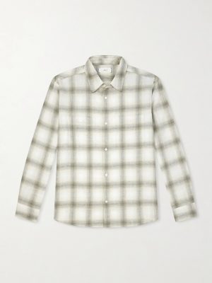 Checked Linen Shirt Checked Linen Shirt