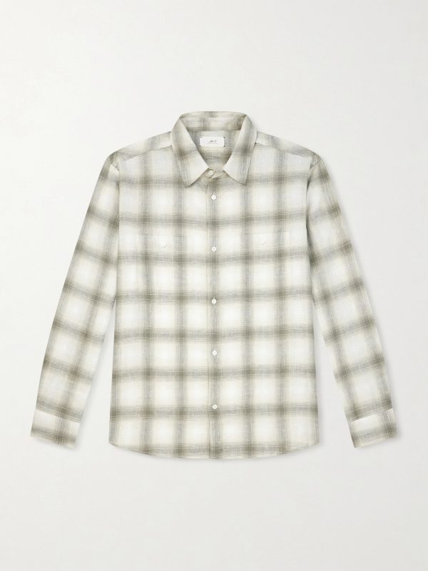 Checked Linen Shirt Checked Linen Shirt
