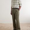 Checked Linen Shirt - OU Checked Linen Shirt - OU