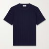 Textured Organic Cotton T-Shirt