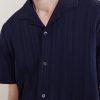 Camp-Collar Textured Organic Cotton Shirt - CU Camp-Collar Textured Organic Cotton Shirt - CU