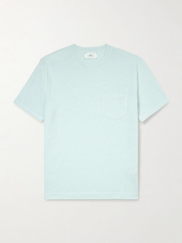 Linen and Organic Cotton-Blend T-Shirt Linen and Organic Cotton-Blend T-Shirt