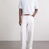 Linen and Organic Cotton-Blend T-Shirt - OU Linen and Organic Cotton-Blend T-Shirt - OU