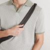 Striped Organic Cotton Polo Shirt - CU Striped Organic Cotton Polo Shirt - CU