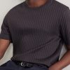 Ribbed Organic Cotton T-Shirt - CU Ribbed Organic Cotton T-Shirt - CU