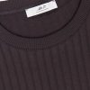 Ribbed Organic Cotton T-Shirt - E1 Ribbed Organic Cotton T-Shirt - E1