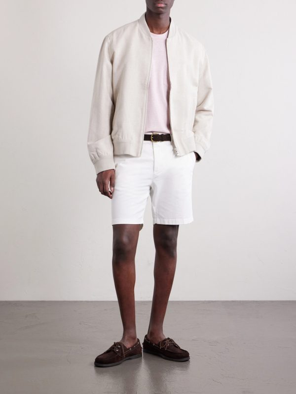Linen and Organic Cotton-Blend T-Shirt - OU