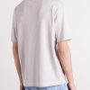 Linen and Organic Cotton-Blend T-Shirt - BK Linen and Organic Cotton-Blend T-Shirt - BK