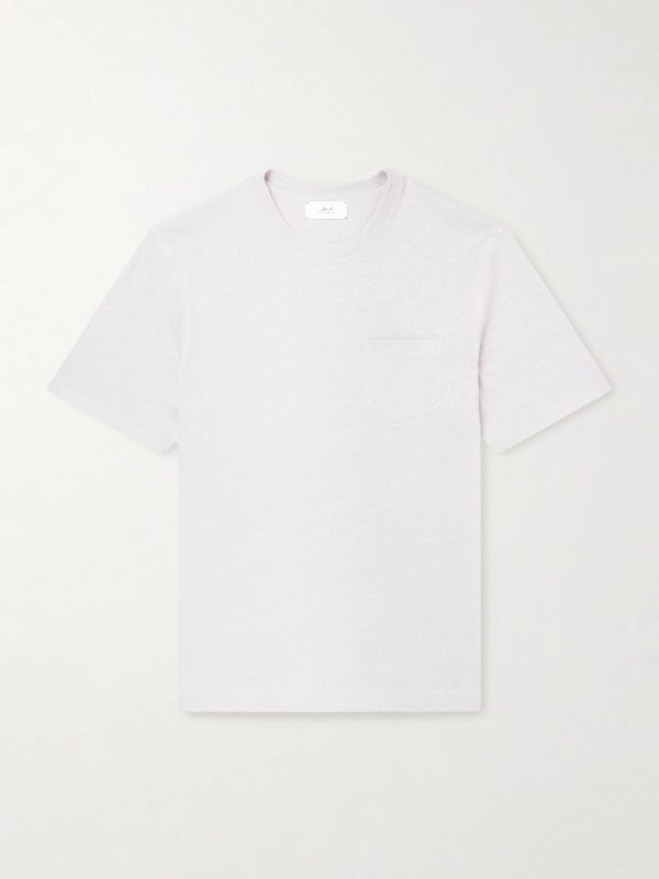 Linen and Organic Cotton-Blend T-Shirt Linen and Organic Cotton-Blend T-Shirt