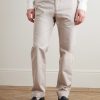 Taylor Straight-Leg Cotton-Gabardine Trousers - FR Taylor Straight-Leg Cotton-Gabardine Trousers - FR