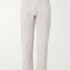 Taylor Straight-Leg Cotton-Gabardine Trousers Taylor Straight-Leg Cotton-Gabardine Trousers