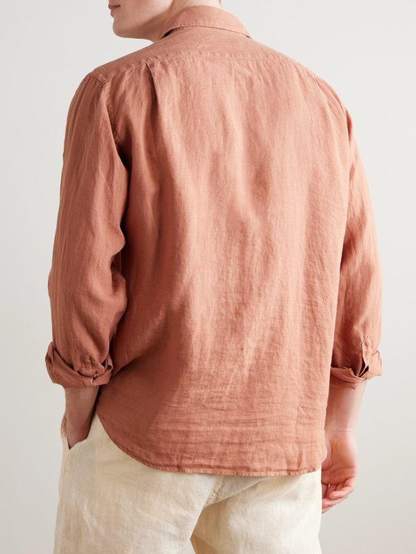 Paul Pat Linen Shirt - BK Paul Pat Linen Shirt - BK