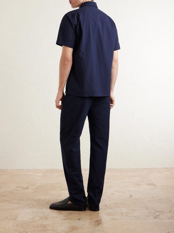 Pedro Cotton-Blend Shirt - BK Pedro Cotton-Blend Shirt - BK