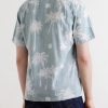 New Palmito Convertible-Collar Printed Cotton Shirt - BK