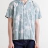 New Palmito Convertible-Collar Printed Cotton Shirt - FR