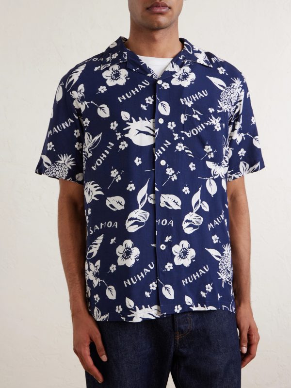 Palmito Camp-Collar Printed Shirt - FR