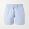 Slim-Fit Mid-Length Swim Shorts Slim-Fit Mid-Length Swim Shorts
