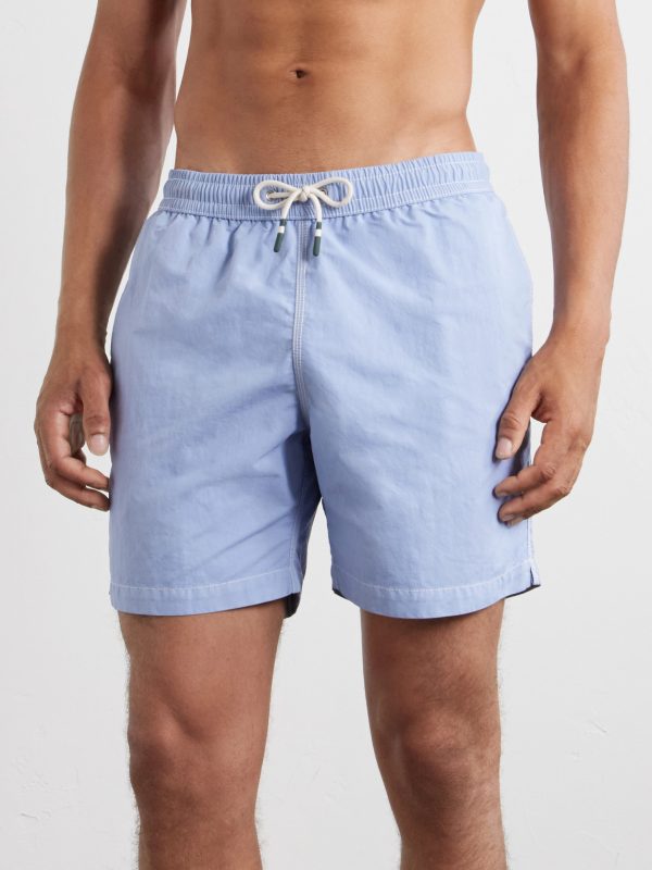 Slim-Fit Mid-Length Swim Shorts - OU Slim-Fit Mid-Length Swim Shorts - OU