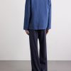 Perry Linen and Cotton-Blend Woven Jacket - BK Perry Linen and Cotton-Blend Woven Jacket - BK